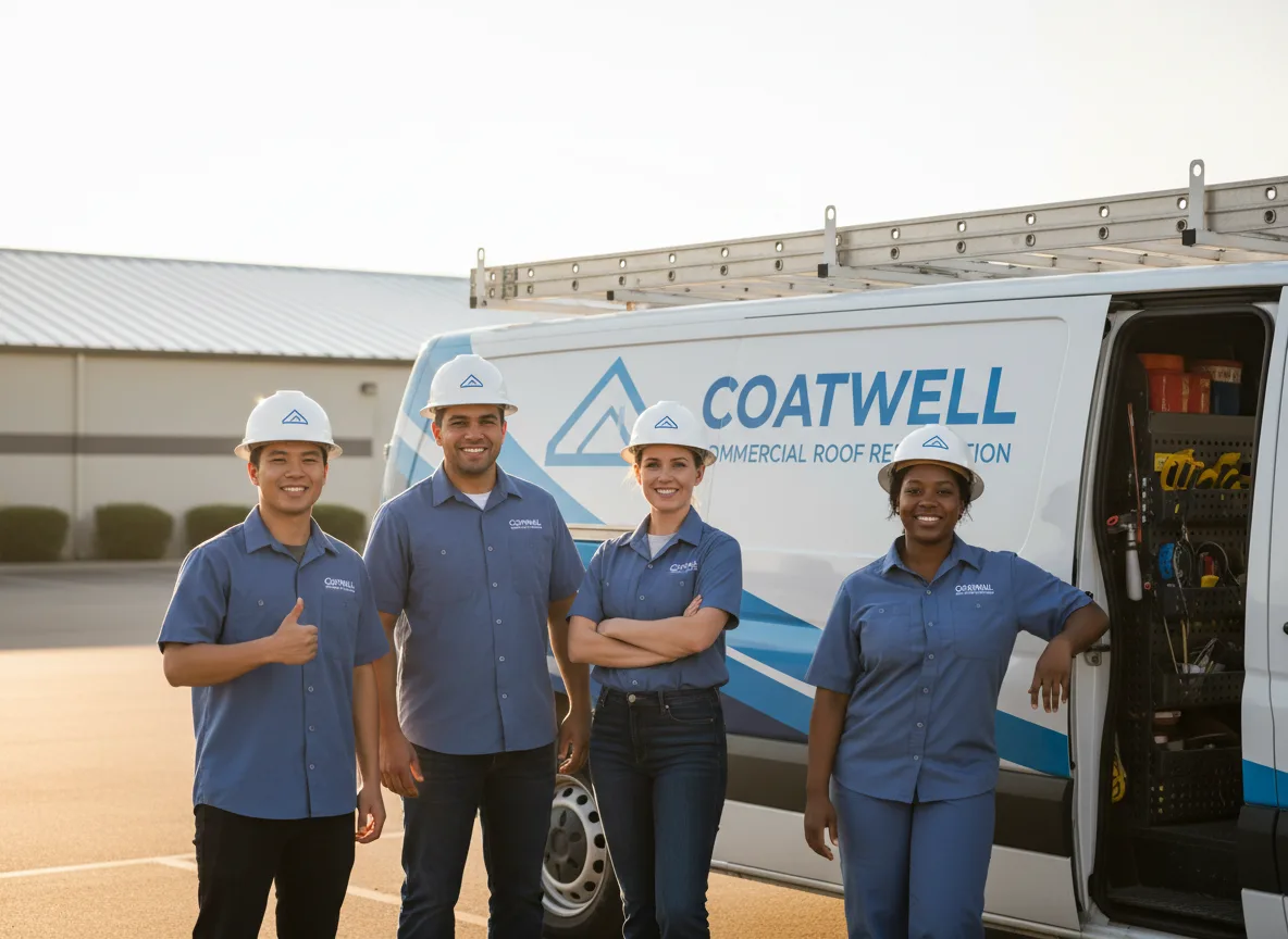 Commercial roof coating company in Falls City, OR
